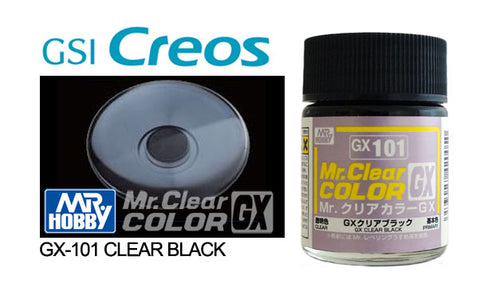 Mr. Clear Color GX GX101 Black 18ml