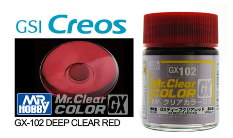 Mr. Clear Color GX GX102 Red 18ml
