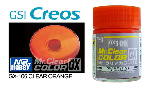 Mr. Clear Color GX GX106 Orange 18ml