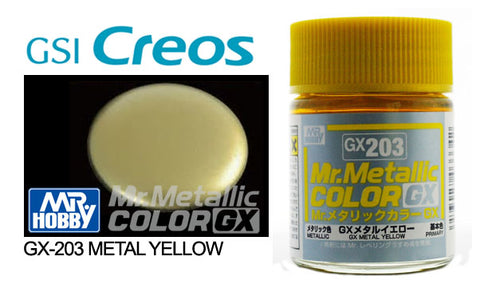 Mr. Metallic Color GX GX203 Metal Yellow 18ml