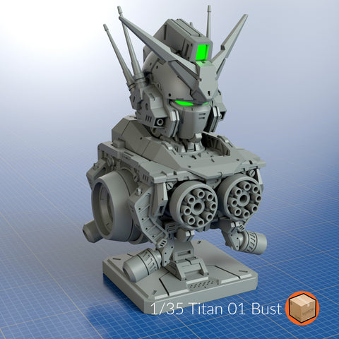 LootBOX+ 1/35 Titan 01 Bust [Heavyarms]