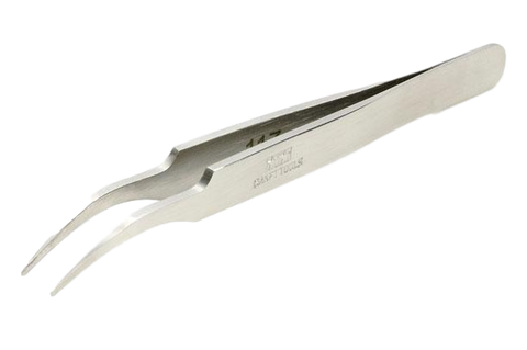 Tamiya HG Angled Tweezer (Round Tip)