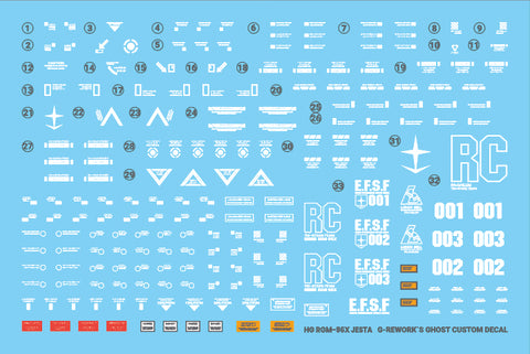 G-Rework HG RGM-96X Jesta Decals