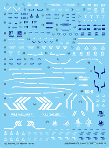 G-Rework MG Exia Repair3 Decals
