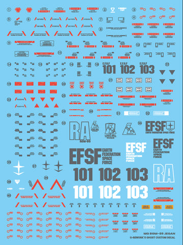 G-Rework MG RGM-89 Jegan Decals