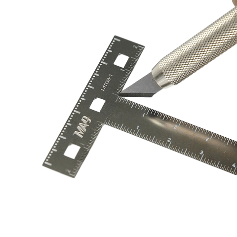 MT-03 Photo Etch Ruler 3 Type Set