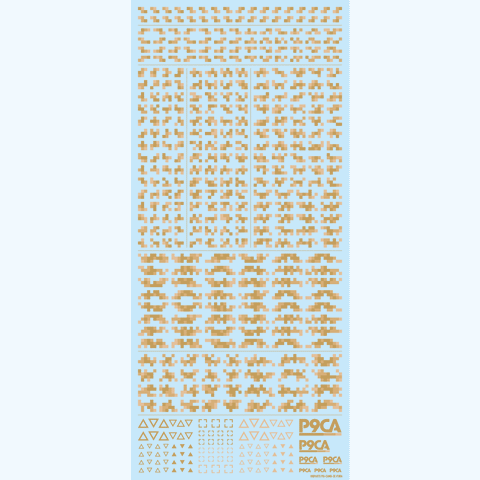 HIQParts Pixel Camouflage Decal