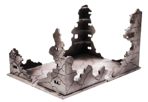 1/144 Destroyed Building 10 - A & B