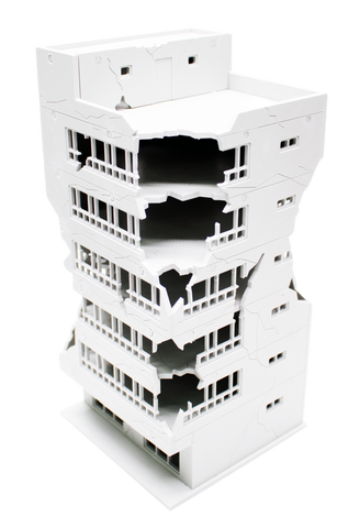 1/100 Destroyed Building 3