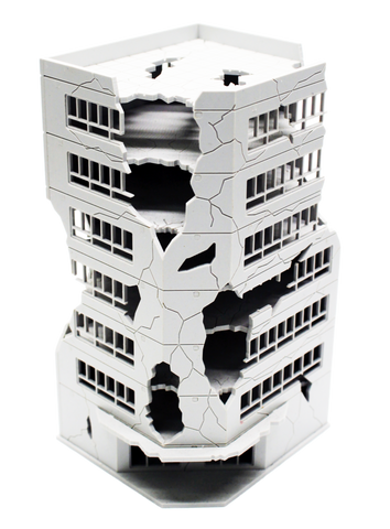1/144 Destroyed Building 2