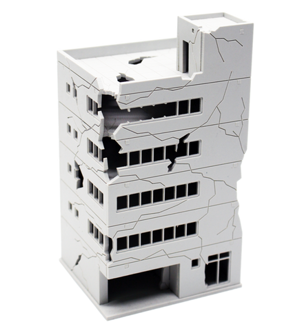 1/144 Destroyed Building 4