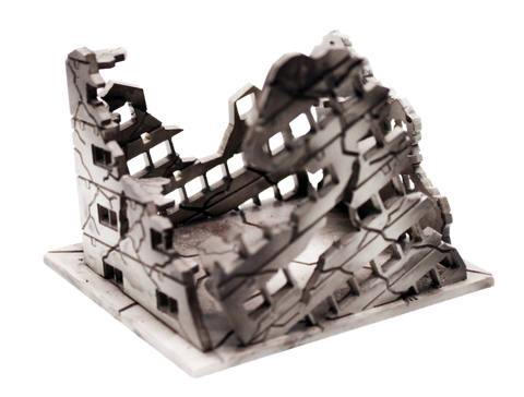 1/144 Destroyed Building 12