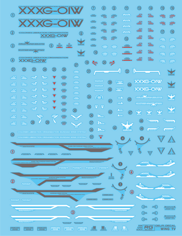 Delpi Decal RG Wing (TV Ver.)