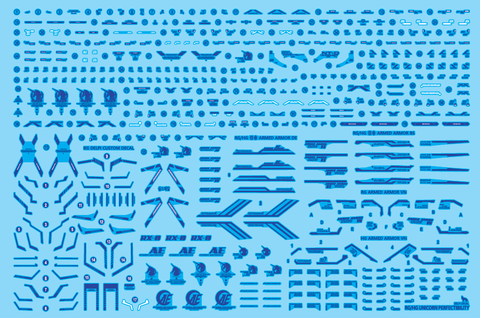 Delpi Decal RG / HG Unicorn Gundam Perfectibility - [HOLO]