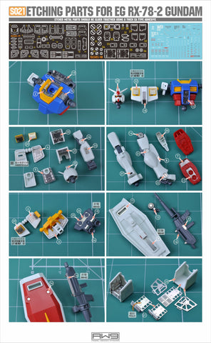 S21 Photo Etch Entry Grade RX-78-2