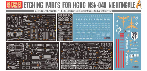 S29 Photo Etch HGUC MSN-04II Nightingale A