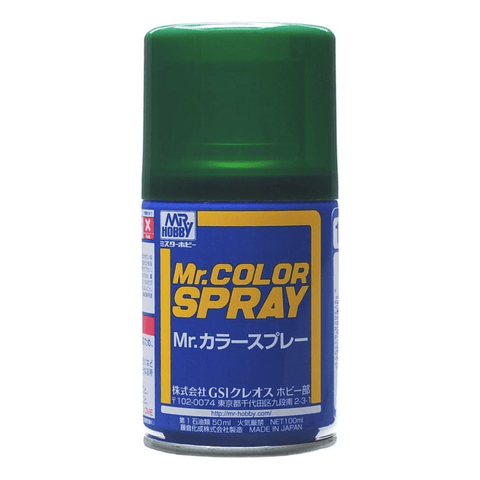 Mr. Color Spray S124 Semi-Gloss Dark Green(Mitsubishi) 40ml