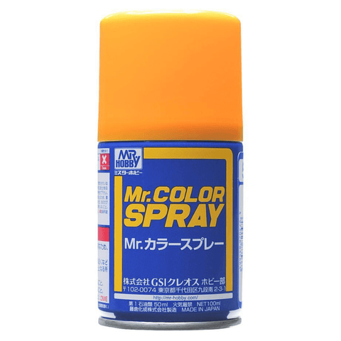 Mr. Color Spray S58 Semi-Gloss Orange Yellow 40ml