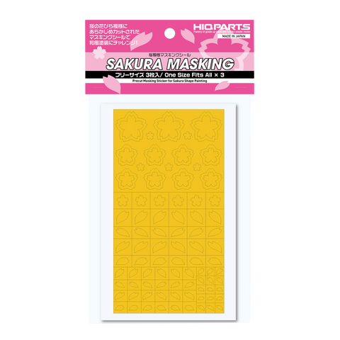 HIQParts Sakura Masking (3 pcs)