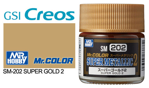 Mr. Color Super Metallic SM202 Super Gold 2 10ml