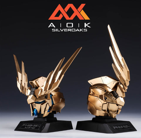 AOK SilverOaks 1/35 Unicorn Gundam 03 Phenex Head Bust