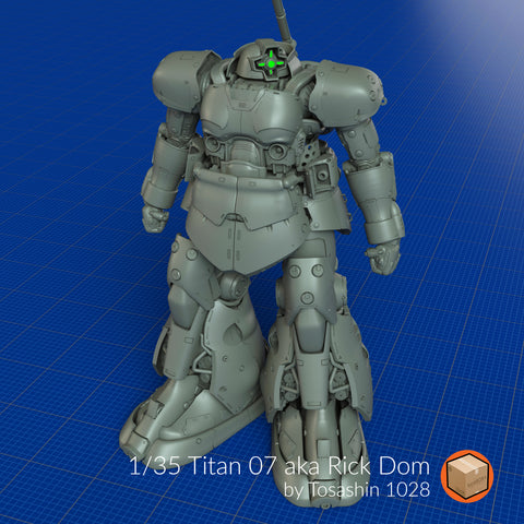 LootBOX+ 1/35 Titan 07 Rick Dom by Tosashin1028