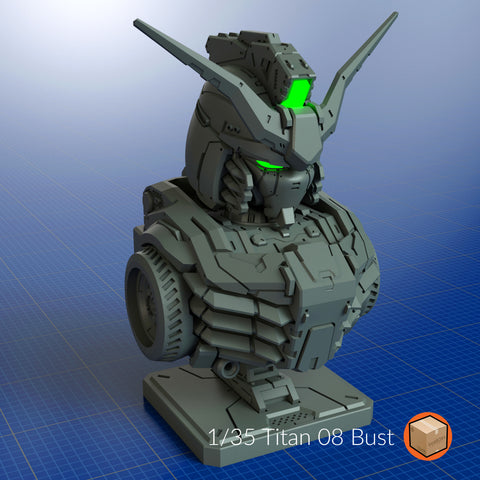 LootBOX+ 1/35 Titan 08 Bust [Deathscythe]