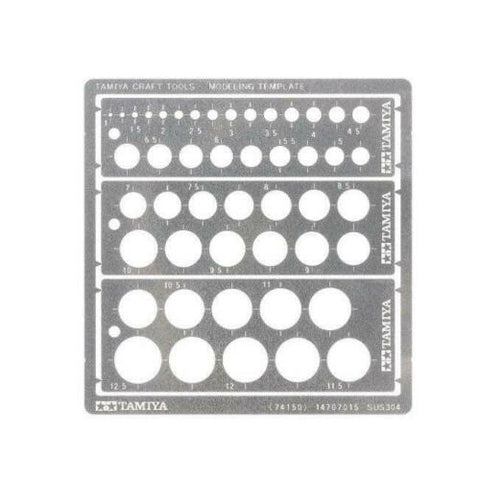 Tamiya Modeling Template Round