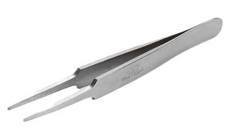 Tamiya HG Straight Tweezer (Round Tip)