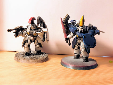 Tallgeese I and II Bitz for Gundam Marines