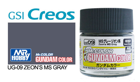 Gundam Color UG09 MS Zeon Gray 10ml