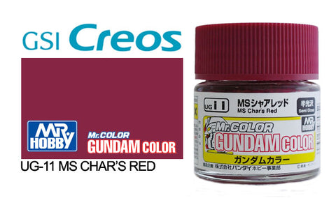 Gundam Color UG11 MS Char's Red 10ml