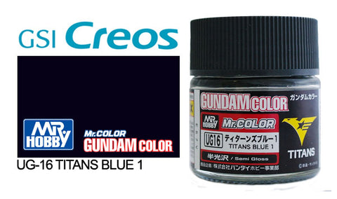 Gundam Color UG16 MS Titans Blue 1 (Dark) 10ml