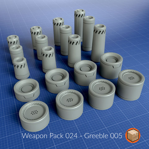 LootBOX+ Weapon Pack 024 Greeble 005