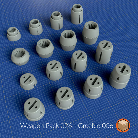 LootBOX+ Weapon Pack 026 Greeble 006