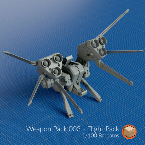 LootBOX+ Weapon Pack 003 Barbatos Flight Pack