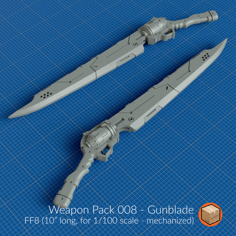 LootBOX+ Weapon Pack 008 Gunblade