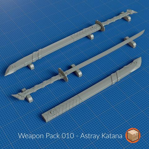 LootBOX+ Weapon Pack 010 Astray Katana