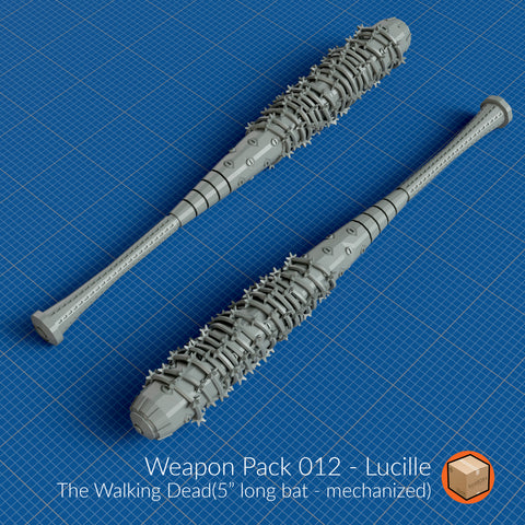 LootBOX+ Weapon Pack 012 Lucille The Walking Dead