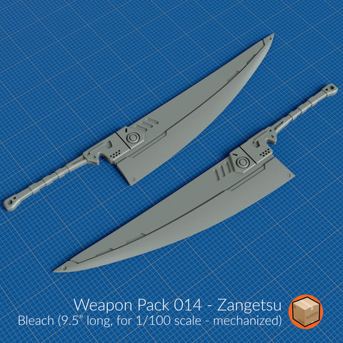 LootBOX+ Weapon Pack 014 Zangetsu