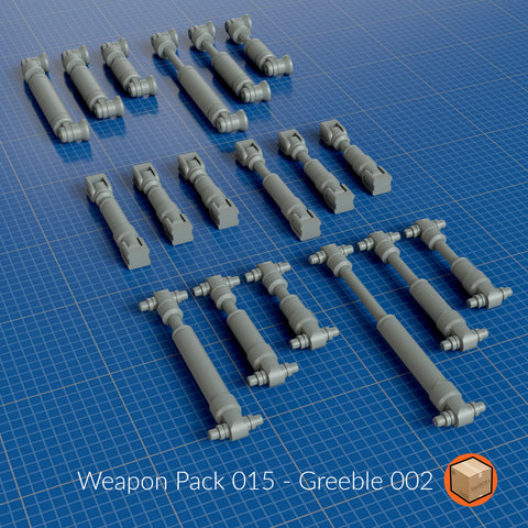 LootBOX+ Weapon Pack 015 Greeble 002