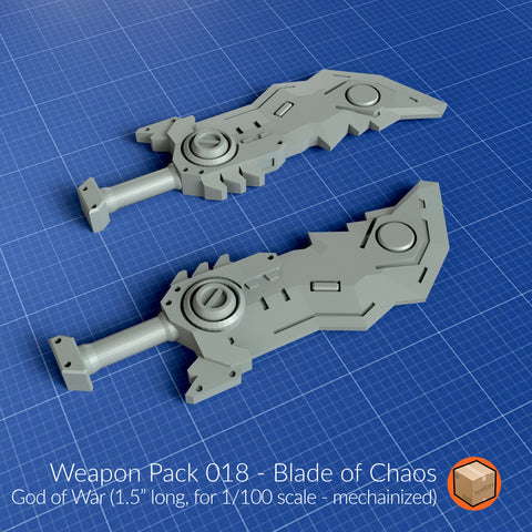 LootBOX+ Weapon Pack 018 Blade of Chaos