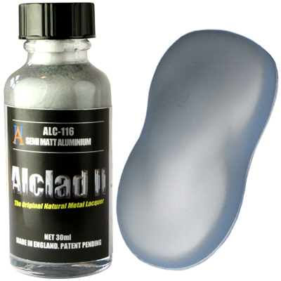 Alclad 116 Semi Matt Aluminium