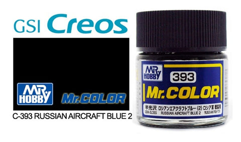 Mr. Color C393 Semi-Gloss Russian Aircraft Blue II 10ml