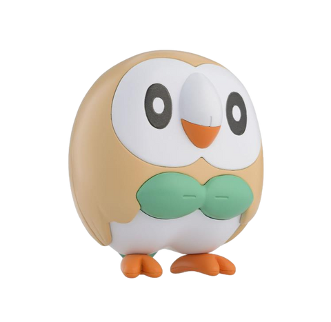 Pokémon Model Kit Quick!! 10 Rowlet