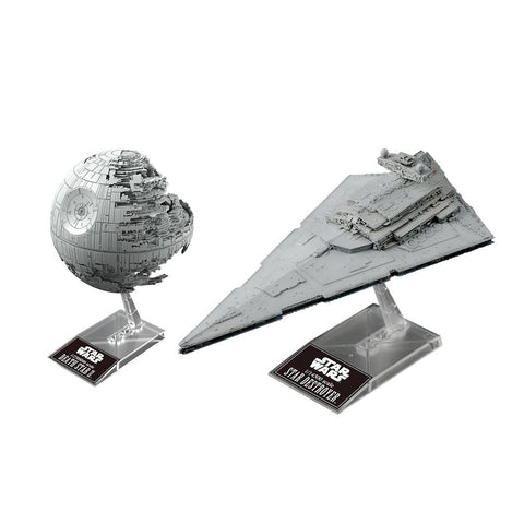 1/2,700,000 Death Star II  & 1/14,500 Star Destroyer
