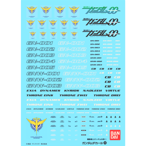 GD-46 00 Celestial Being Series Decals