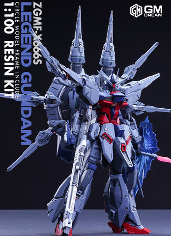 GMD 1/100 ZGMF-X666S Legend Gundam GK