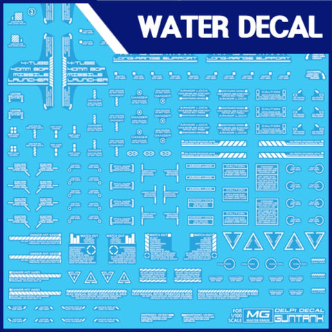 Delpi Decal MG Guntank