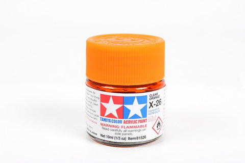 Tamiya X-26 Clear Orange 10ml